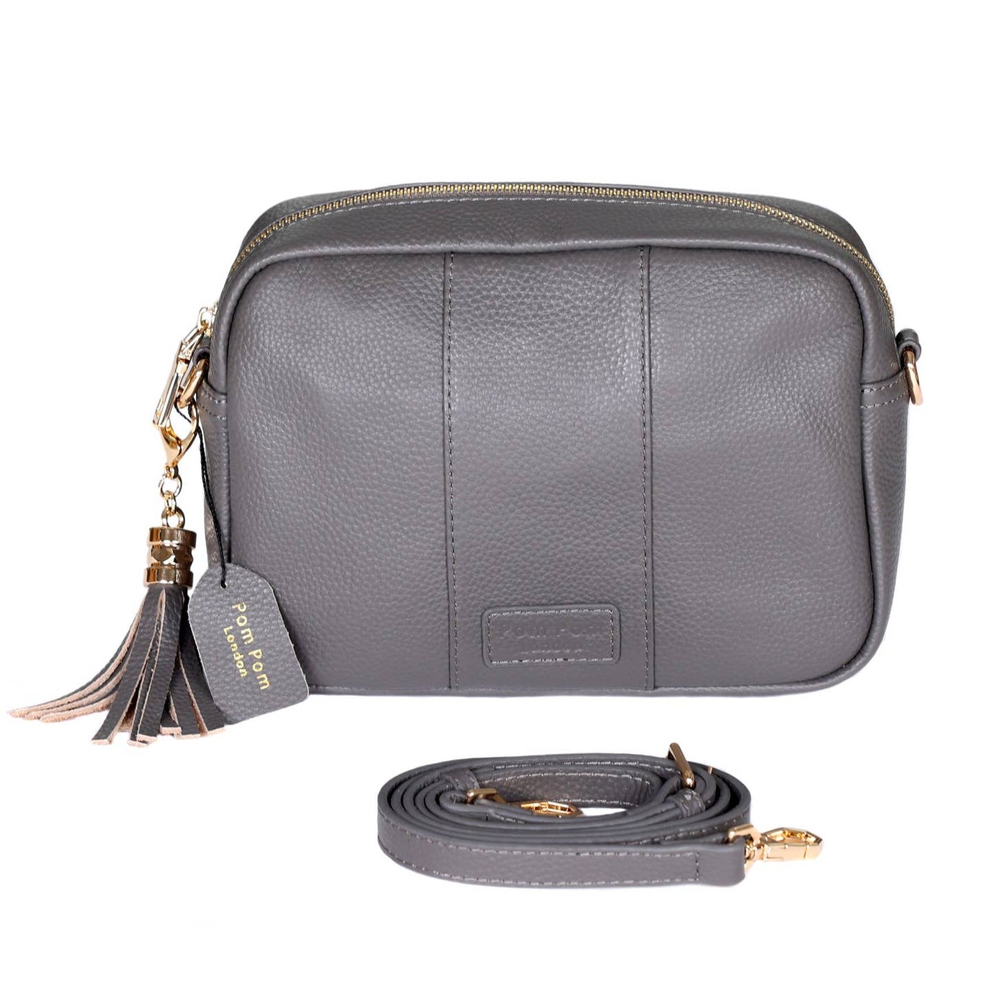 Pom Pom London City Bag- Charcoal