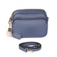 Pom Pom London Mayfair Bag- Slate Blue