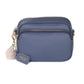 Pom Pom London Mayfair Bag- Slate Blue