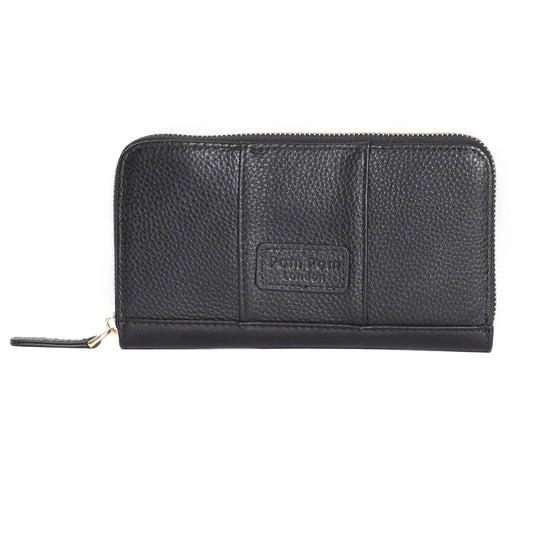 Pom Pom London Chelsea Wallet- Black