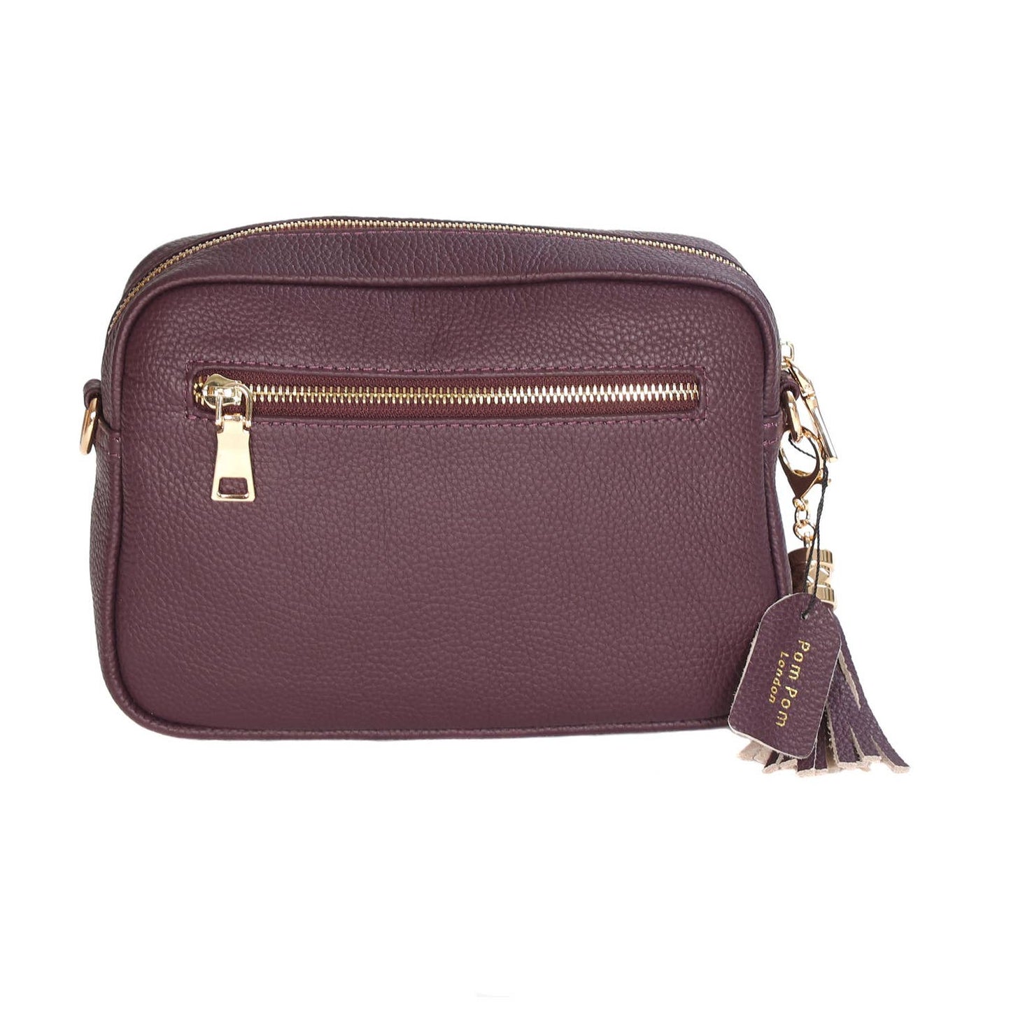 Pom Pom London City Bag- Plum