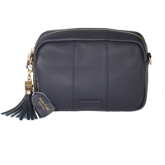 Pom Pom London City Bag- Navy