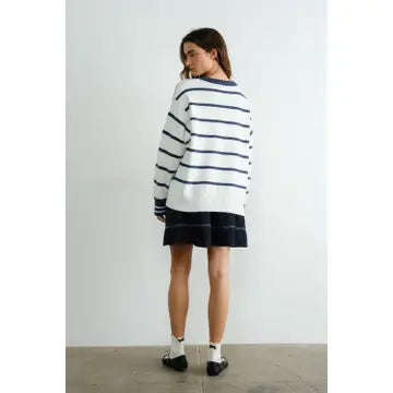 Oversized Striped Sweater