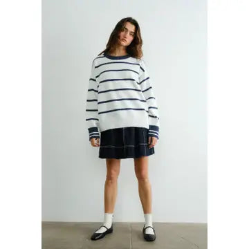 Oversized Striped Sweater