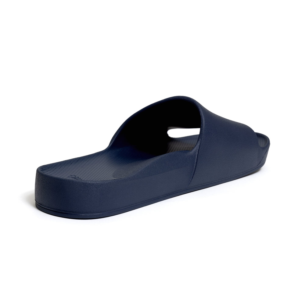 Achies Arch Support Slides Navy