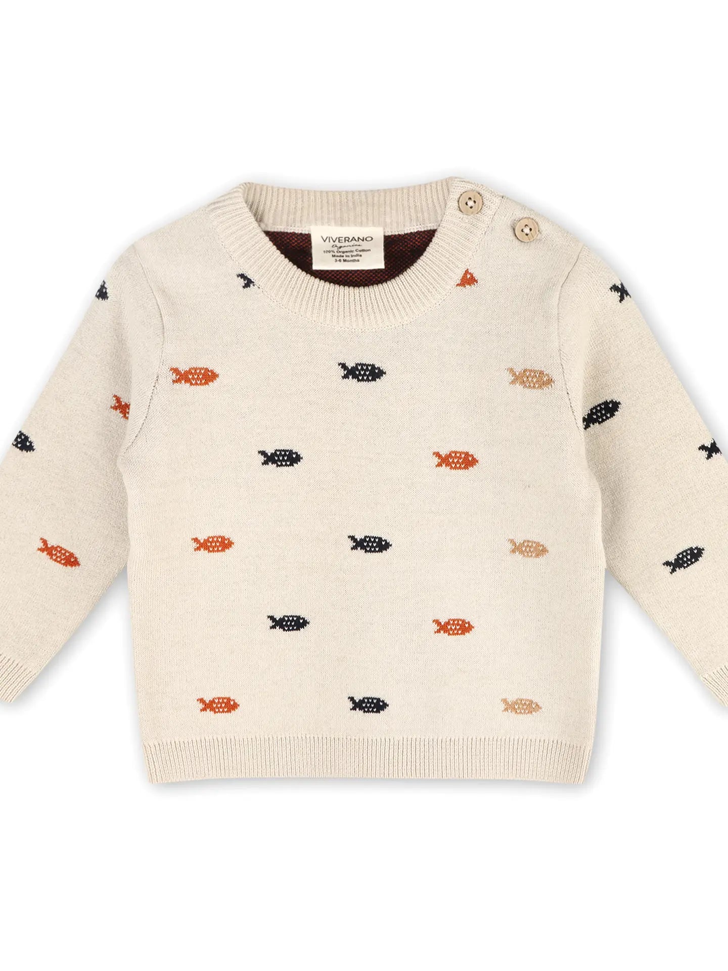 Fish Knit Pullover