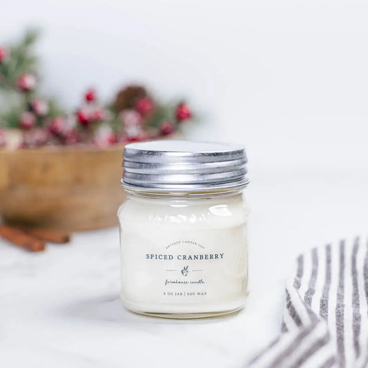 Spiced Cranberry Soy Wax Candle