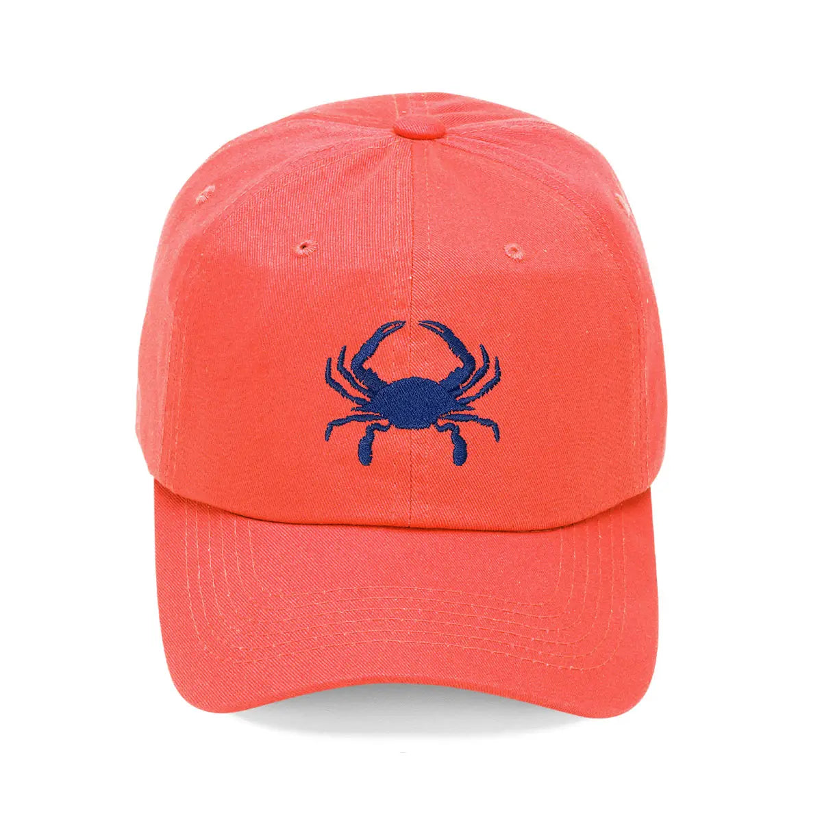 Crab Embroidered Cap