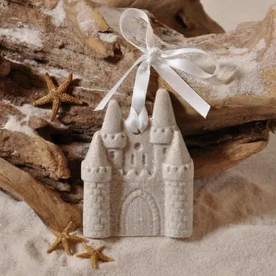 Sand Castle Sand Ornament