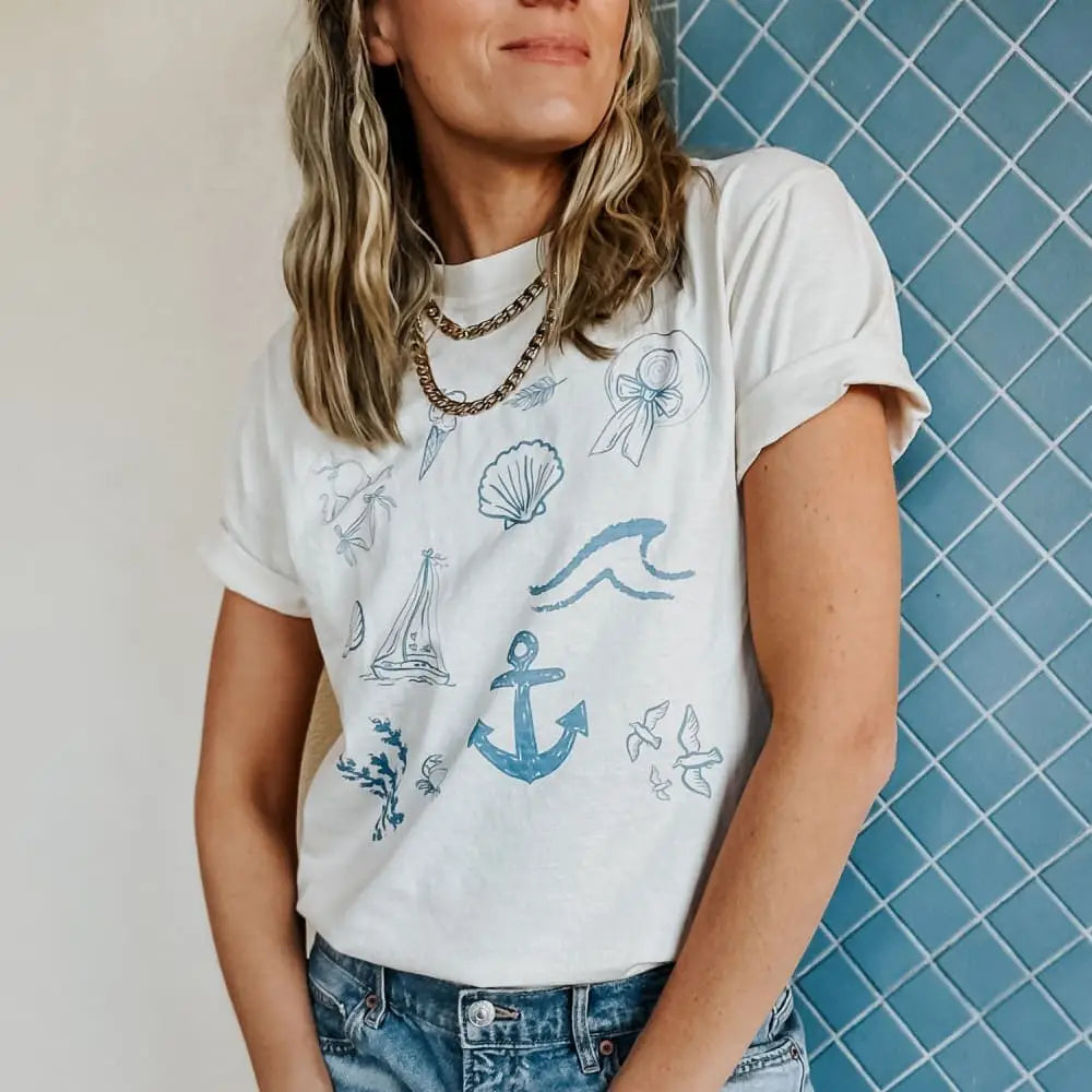 Just Plain Beachy Tee