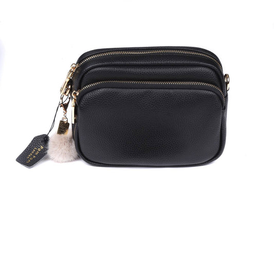 Pom Pom London Mayfair Bag- Black