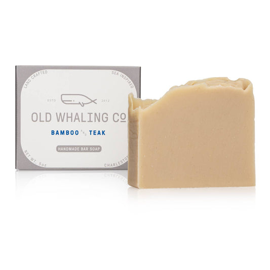 Old Whaling Company Bamboo & Teak Bar Soap