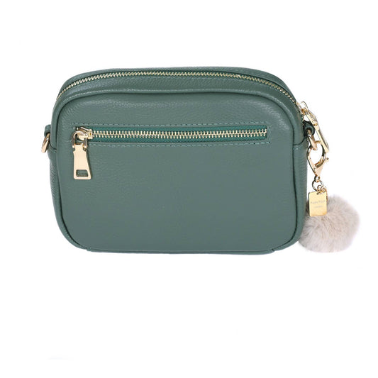 Pom Pom London Mayfair Bag- Heritage Green