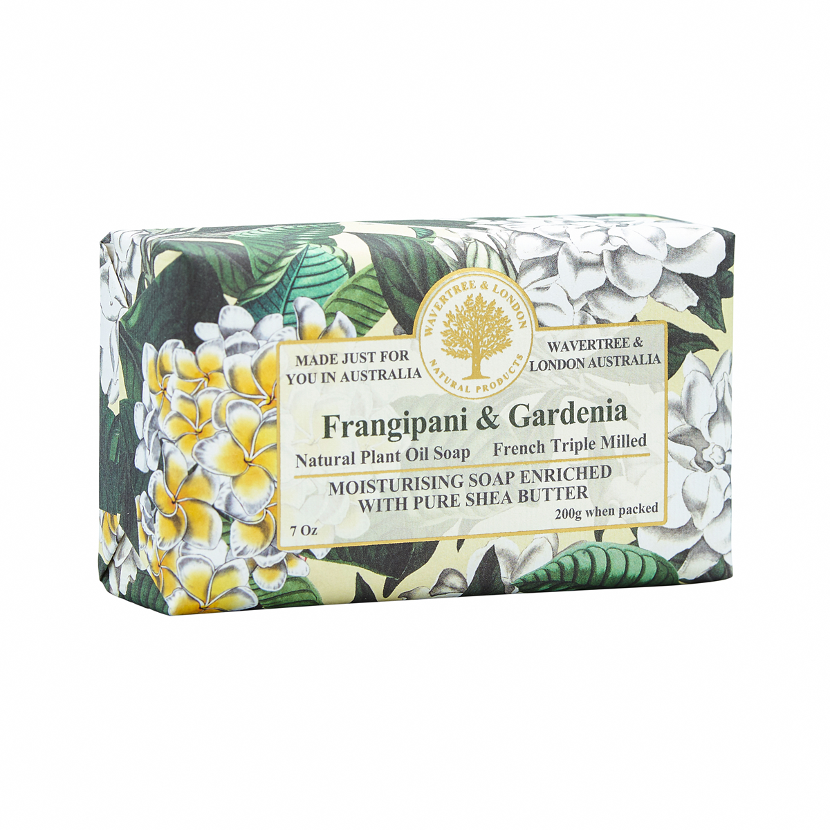 Wavertree & London Frangipani & Gardenia Bar Soap